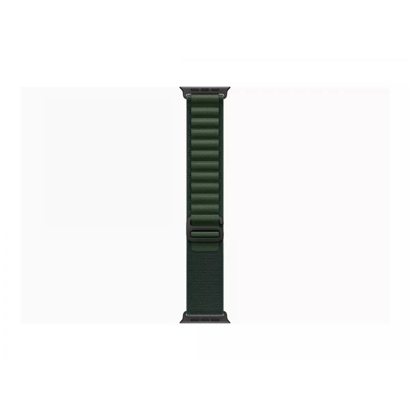 APPLE Watch Ultra 2 GPS + Cellular 49mm cassa in titanio nero con cinturino Alpine verde scuro - Large