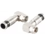 Connettore angolare a compressione ShiverPeaks 85031-A per cavi da 7,2 mm