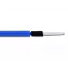 Delock 86780 bastoncini per la pulizia della fibra ottica, 10 cm, blu, confezione da 5