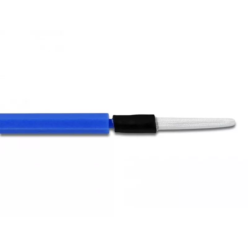 Delock 86780 bastoncini per la pulizia della fibra ottica, 10 cm, blu, confezione da 5