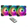 INTER-TECH Argus set di ventole RGB RS-14 140mm ARGB confezione da 3 nero