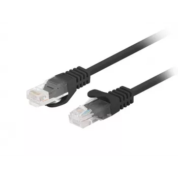 Cavo di rete Lanberg PCU6-20CC-0200-BK nero 2 m Cat6 U/UTP (UTP)
