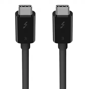 Cavo USB-C su USB-C Belkin F2CD084bt0.8MBK 0,8 m 40 Gbit/s nero