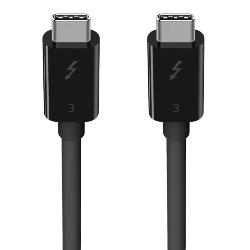 Cavo USB-C su USB-C Belkin F2CD084bt0.8MBK 0,8 m 40 Gbit/s nero