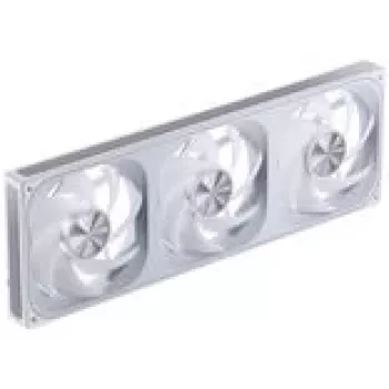 Set di ventole per case Jonsbo ZA-420W — 3×140 mm PWM ARGB, bianco