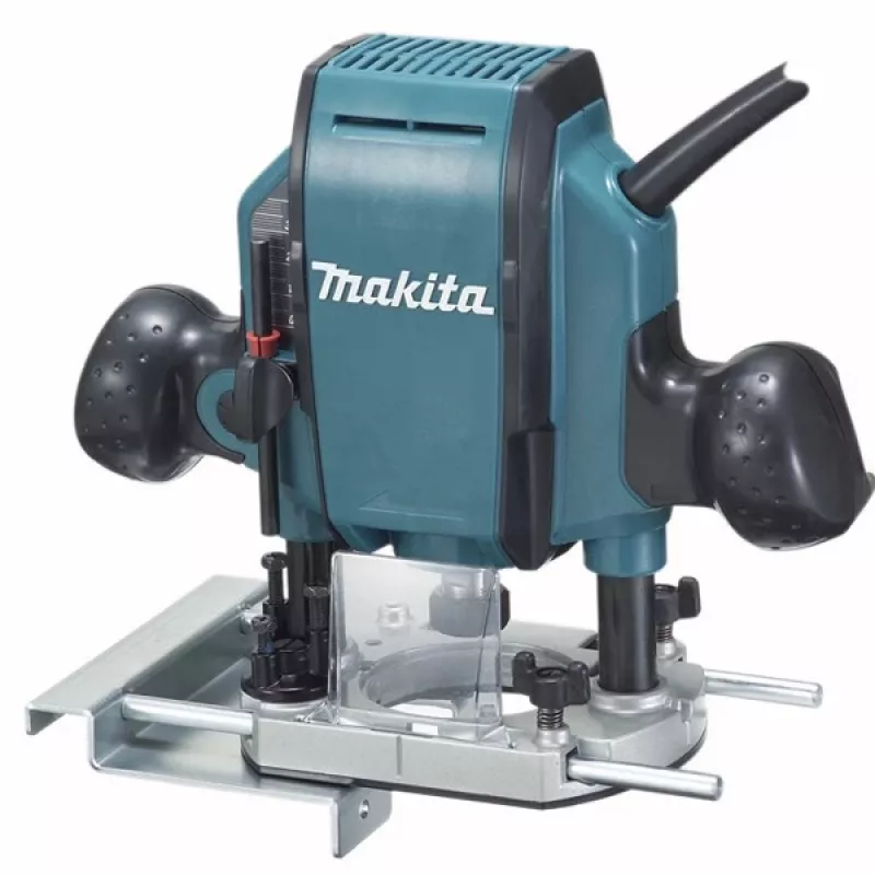 Makita RP0900 fresatrice/trimmer nero, blu 900 W