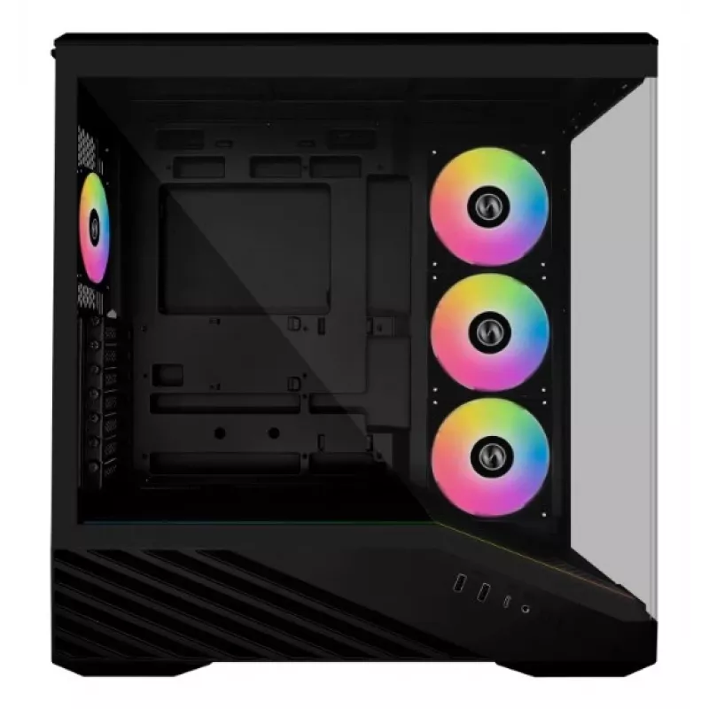 Lian Li Vector V100 G99.V100RX.00 case PC Midi Tower, ATX, RGB, vetro temperato, nero