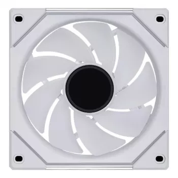 120mm Lian Li UNI FAN SL-INF Wireless ARGB PWM — bianco, sistema di ventole modulare magnetico