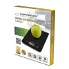 Esperanza EKS002K bilancia da cucina elettronica nera da tavolo rettangolare