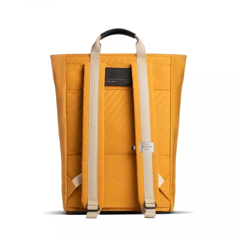 Zaino casual Native Union W.F.A Backpack giallo 100% PET riciclato