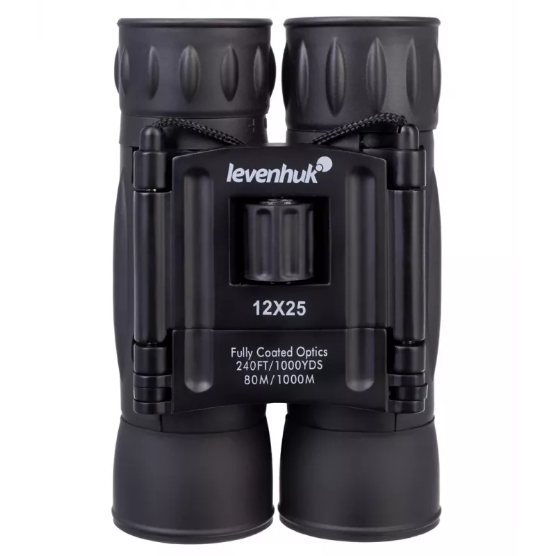 Levenhuk Atom 12x25 binocolo Roof nero