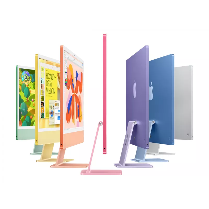 iMac 24 pollici: M4 10/10, 16 GB, 512 GB SSD – blu