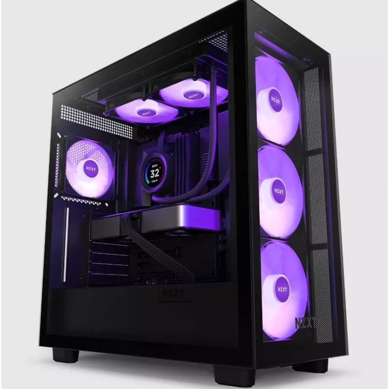 Dissipatore a liquido all-in-one NZXT Kraken Elite 240 RGB 12 cm nero