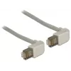 Cavo di rete DeLOCK 0,5 m RJ-45 Cat5e S/FTP grigio