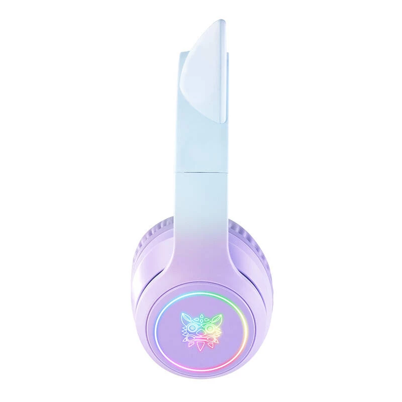 Headset Onikuma B90 cuffie gaming blu/viola