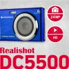 Realishot DC5500 fotocamera compatta 24 MP CMOS 5616 x 3744 pixel blu (DC5500BL)