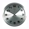 NeXtime orologio da parete 2906zw Mercure, Ø25 cm, argento