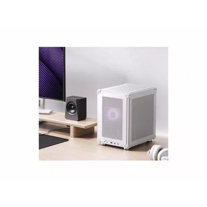 Case per computer Jonsbo C6 ITX bianco