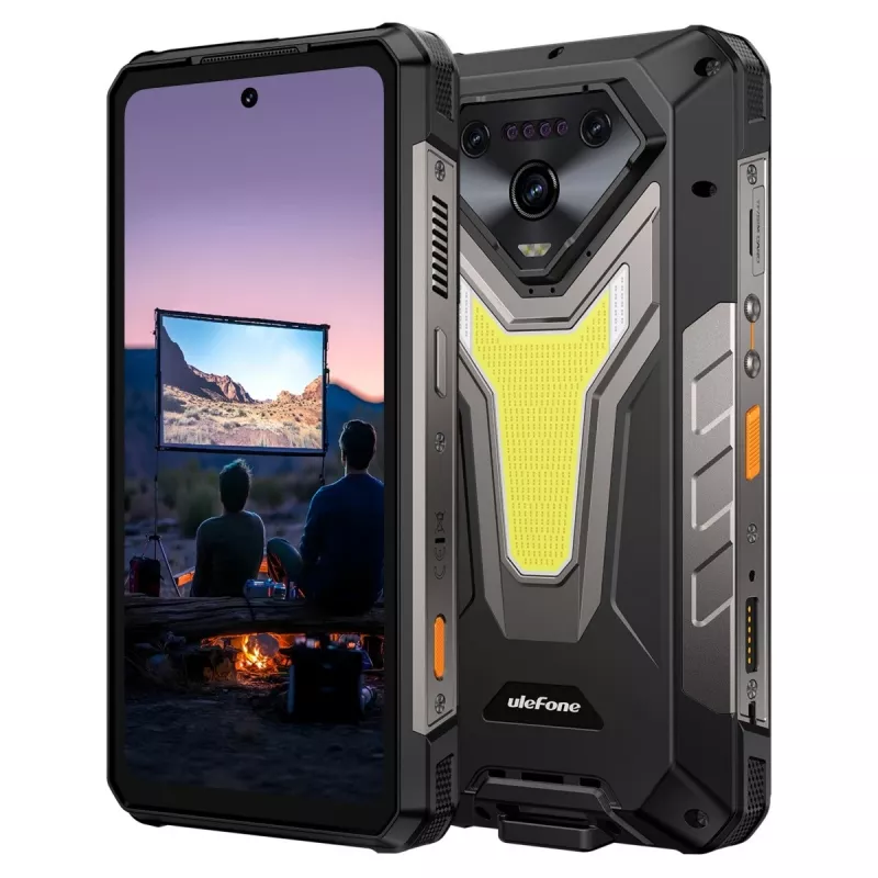 Smartphone UleFone Armor 34 Pro (Plus) 16/512GB 5G, dispositivo Android robusto, 16GB RAM, 512GB memoria, connettività 5G