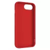 Cover posteriore per cellulare FIXED per Apple iPhone 16e, gomma, rosso, custodia protettiva sottile
