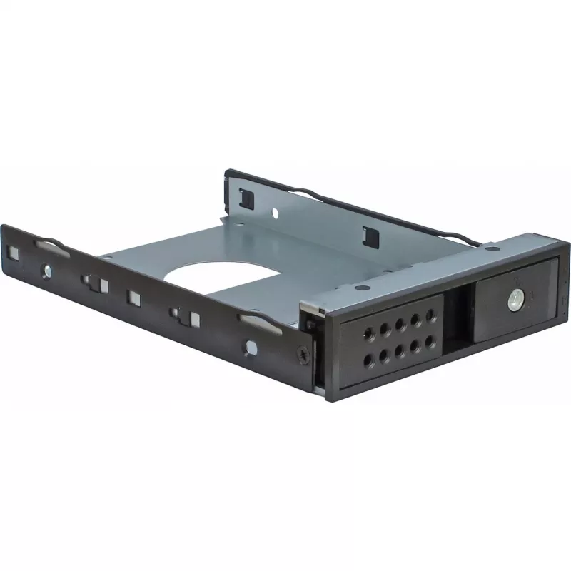 Case rackmount INTER-TECH IPC 4U-4508 nero — chassis server/PC 4U, rackmount