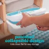 Pediluvio HoMedics FB-70BL-EB – pediluvio compatto pieghevole per uso domestico