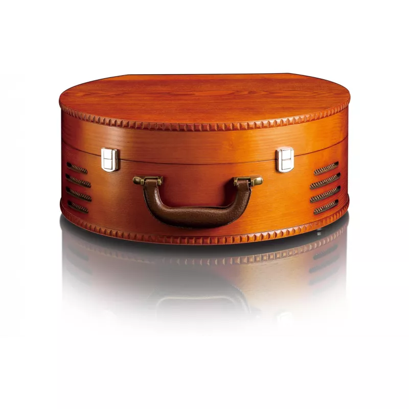 LENCO TT-34 giradischi valigetta in custodia in legno con USB