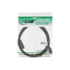 Cavo FireWire 400 su 800 InLine 34901 1 m maschio/maschio nero