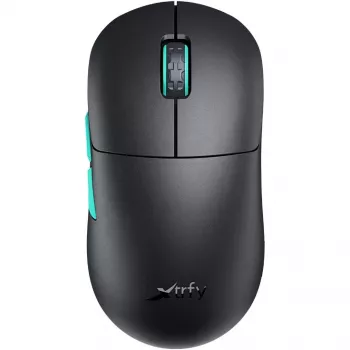 Xtrfy M8 mouse da gaming con filo/senza filo 400-26000 CPI Low Front ultraleggero unico (M8W-nero)