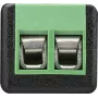 Wentronic 76741 adattatore interfaccia cavo RCA 2 poli nero - verde (76741)
