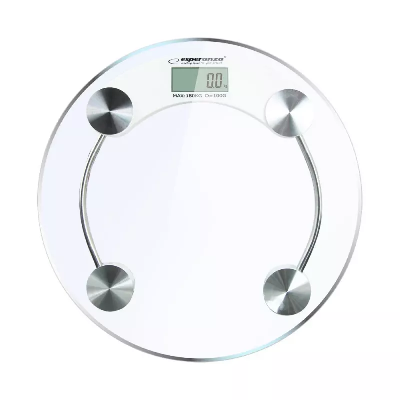 Esperanza EBS007W Bilancia pesapersone Circle White Bilancia pesapersone elettronica