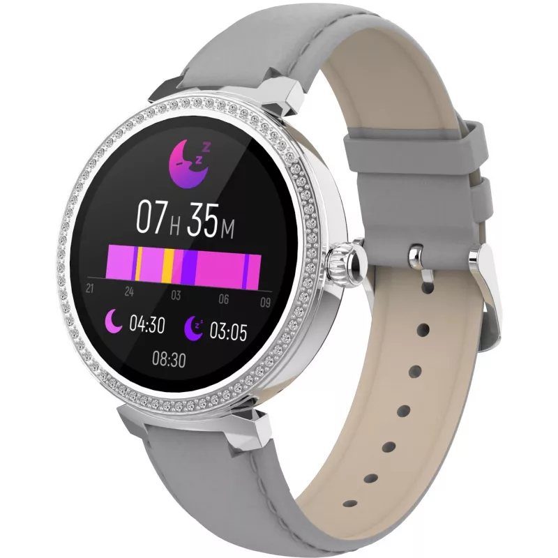 Smartwatch Denver SWC-342GR, IPS da 1,2 pollici, grigio