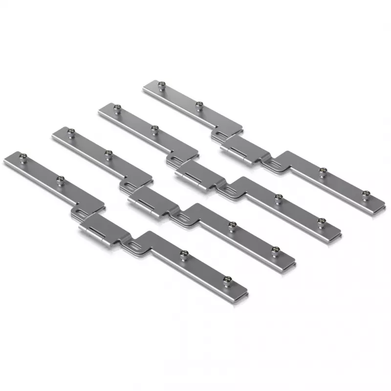 Kit di impilamento per rack Ubiquiti UACC-Rack-Stacking-Kit 12U argento