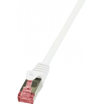 LogiLink PrimeLine CQ2121S Cat6 S/FTP cavo patch, 30 m, bianco