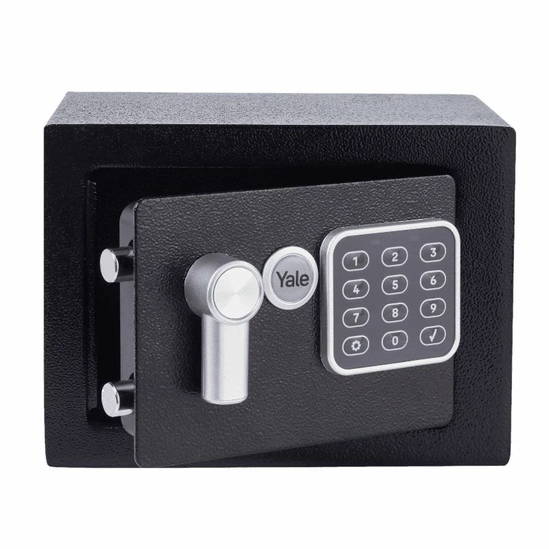 Yale YSV/170/DB2 cassaforte freestanding 3.8 l acciaio nero