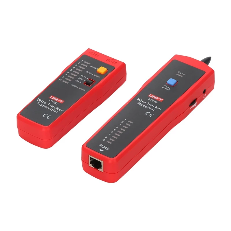 Rilevatore di coppia di cavi con tester RJ-45 UT-682