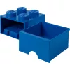LEGO Brick Drawer 4 Blue, scatola contenitore blu