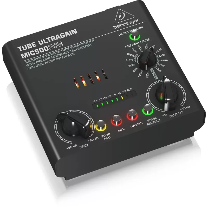 Behringer MIC500USB preamplificatore audio