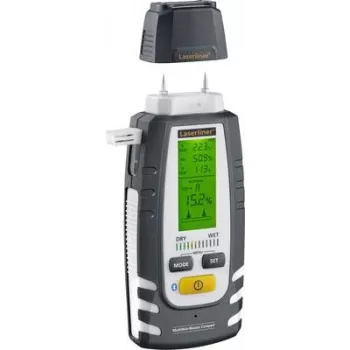 Misuratore di umidità Laserliner MultiWet-Master Compact Plus con misurazione della temperatura
