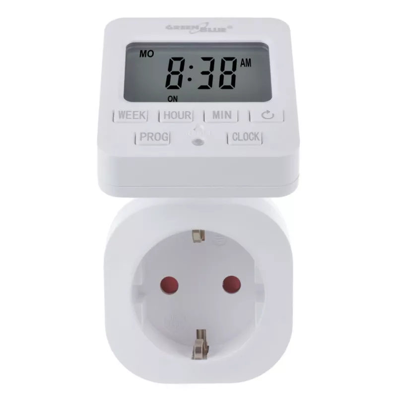 Timer digitale GB605 E GreenBlue 16A IP20