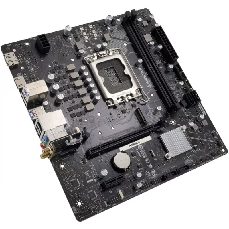 Scheda madre Biostar H610MTE DDR4 LGA1700 Micro-ATX