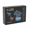 Lampada LED da tavolo MANTA SNL117RGB RGB 3D dinosauro decorazione luminosa
