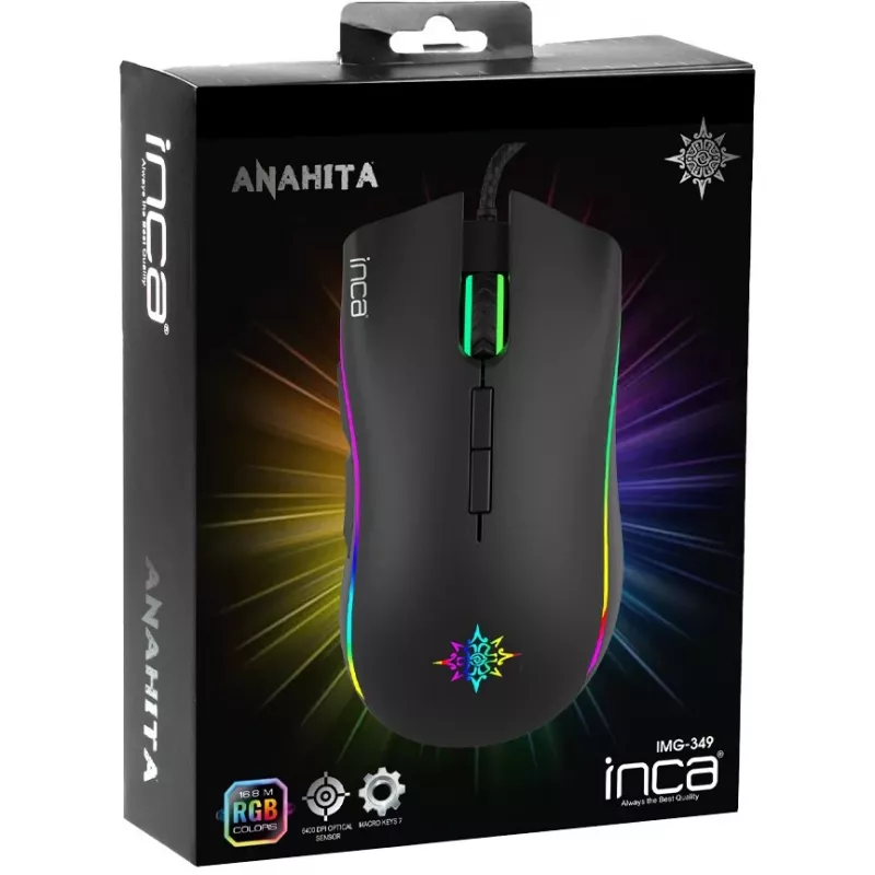 Cian INCA ANAHITA RGB tasti macro mouse gaming professionale