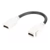 Modulo keystone Digitus HDMI 2.0 con cavo da 12 cm (femmina/femmina)