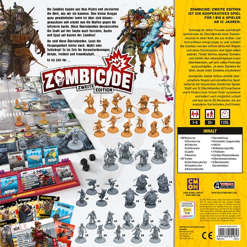 Zombicide 2. Edizione gioco per famiglie