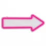 Luce neon a freccia applique MANTA SNL107PK – insegna a freccia LED decorativa rosa