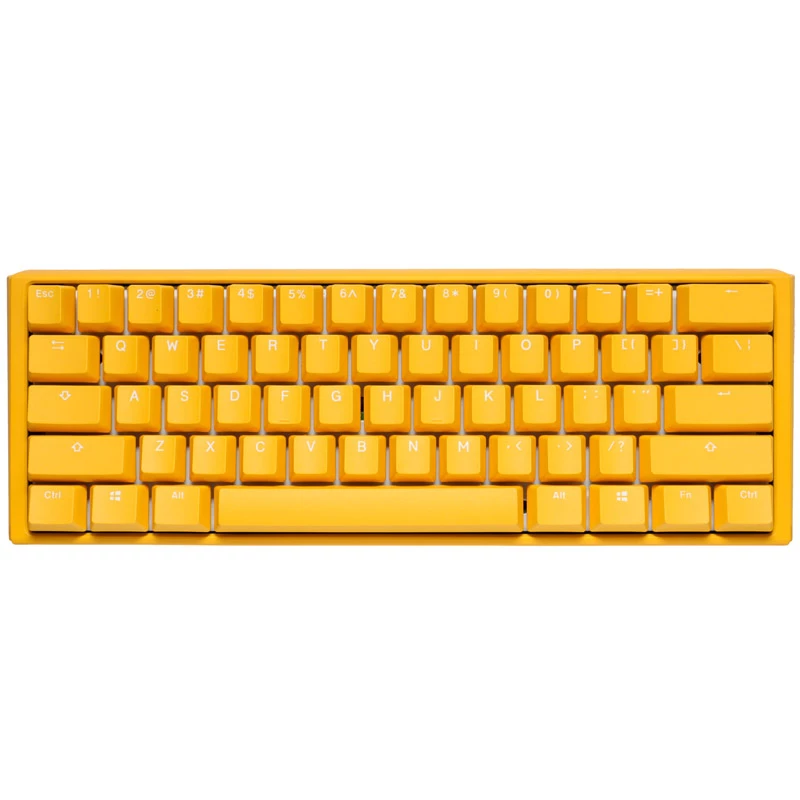 Tastiera gaming Ducky One 3 Yellow RGB LED MX-Clear US