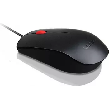 Mouse Lenovo Essential da ufficio ambidestro USB Type-A ottico 1600 DPI