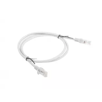 LANBERG cavo di rete Cat6 U/UTP RJ-45 PCU6-10CC-0100-S, 1 m, grigio