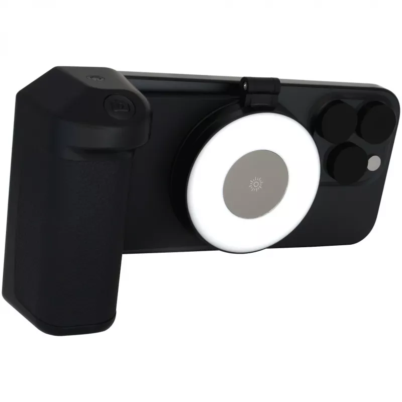 Luce selfie RealPower Selfie MagFree LED nero bianco ABS PU